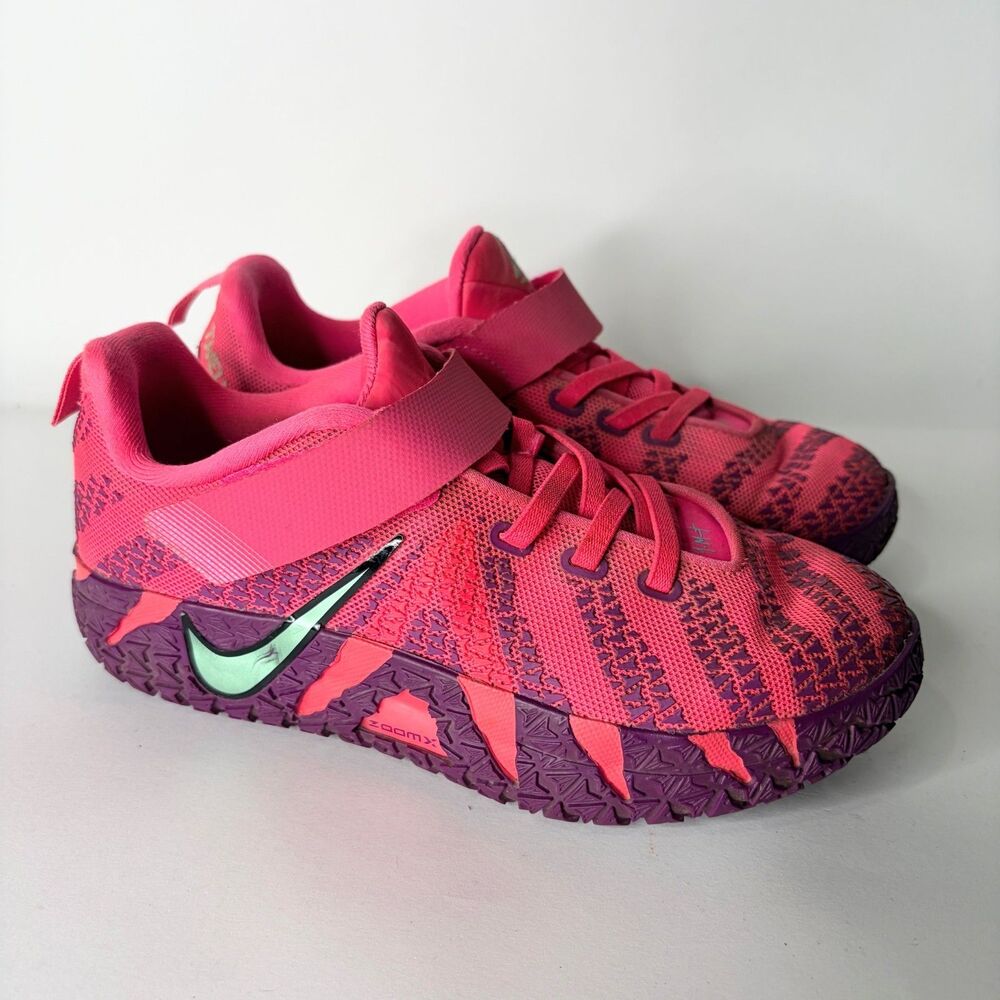 Nike Ja 3 Price Of Admission Pink Purple Shoes Sneakers Youth Girls Size 2.5Y